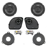 Cicada Audio CXK Stage 2 Plug & Play Amp and Speaker Package For 2014-2023 Harley Davidson® Street Glide, Electra Glide, and Ultra with Factory or Existing SoundStream Reserve Radios