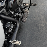 Hofmann Designs X Khrome Werks Foot Control Kit with Passenger Pegs or Mini Boards for Select '99-26 Harley Davidson Touring Motorcycles
