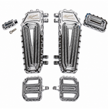 Hofmann Designs X Khrome Werks Foot Control Kit with Passenger Pegs or Mini Boards for Select '99-26 Harley Davidson Touring Motorcycles