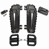 Hofmann Designs X Khrome Werks Foot Control Kit with Passenger Pegs or Mini Boards for Select '99-26 Harley Davidson Touring Motorcycles