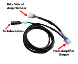 Hertz / Cicada Audio Subwoofer Add-On Kit for 2014-2023 Harley Davidson® Touring Motorcycles