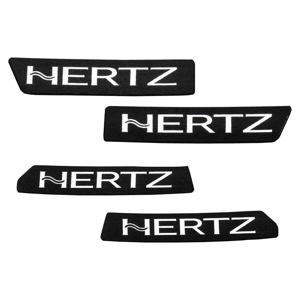 HogBadge Hertz Logo Kit for 23.5-2024 Street Glide CVO Front & Rear Speaker Grilles