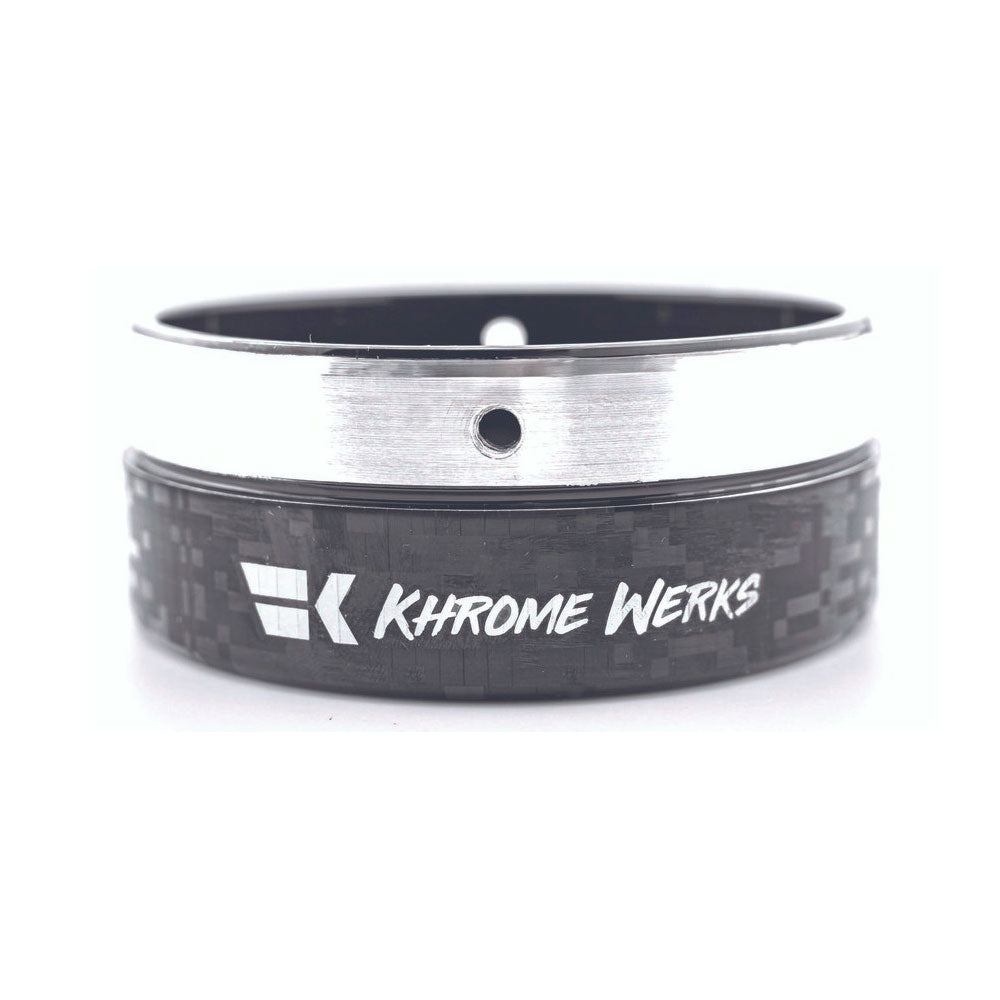 Black and silver digital camo Khrome Werks exhaust tip