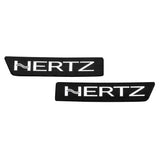HogBadge Hertz Logos for 2023.5-2024 Street Glide CVO Front Speaker Grilles Only