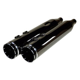 Khrome Werks HP-Plus 4.5" Slip-On Mufflers with Tips for 2017-2025 Harley Davidson® Touring Motorcycles