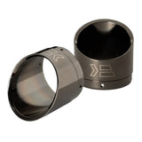 Khrome Werks 1861-1685 4.5” Edge End Cap Tip Bundle - Eclipse ( 201719 - 2)