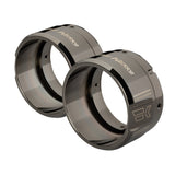 Khrome Werks 1861-1684 / 1861-1683  Klassic 4-1/2” End Cap Tips - Right & Left Hand - Eclipse ( 201758 / 201759 )