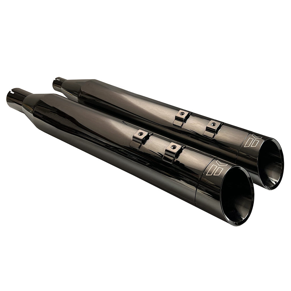 Khrome Werks 201935 4.5” HP-Plus  Eclipse Set with Edge Tips for M8 2017-2026 Harley Davidson® Touring Motorcycles