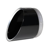 Khrome Werks 202645 4.50" HP-PLUS Obsidian Edge Billet Tip Mufflers for 2024-2025 CVO ST - Perfect Color Match to Gloss Black