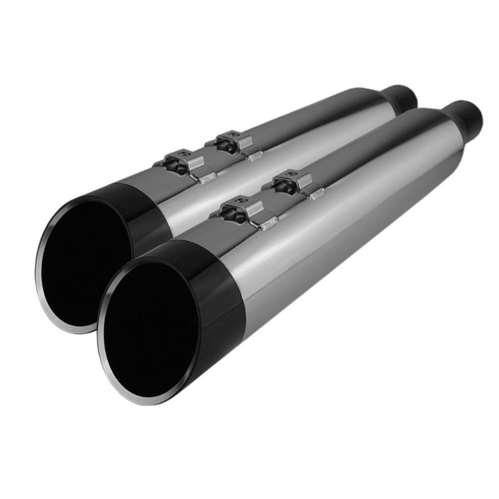Khrome Werks HP-Plus 4.5" Slip-On Mufflers with Tips for 2017-2025 Harley Davidson® Touring Motorcycles
