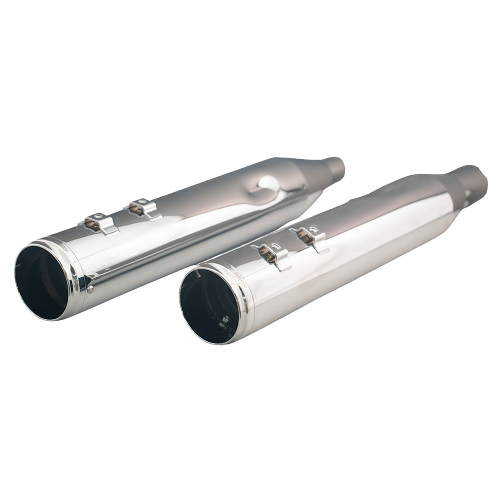 Khrome Werks HP-Plus 4.5" Slip-On Mufflers with Tips for 2017-2025 Harley Davidson® Touring Motorcycles