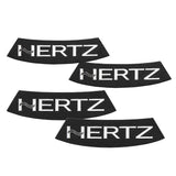 HogBadge Hertz Logos with Silver Text for 2021-2023 Street Glide CVO Factory Front & Tour Pak Grilles