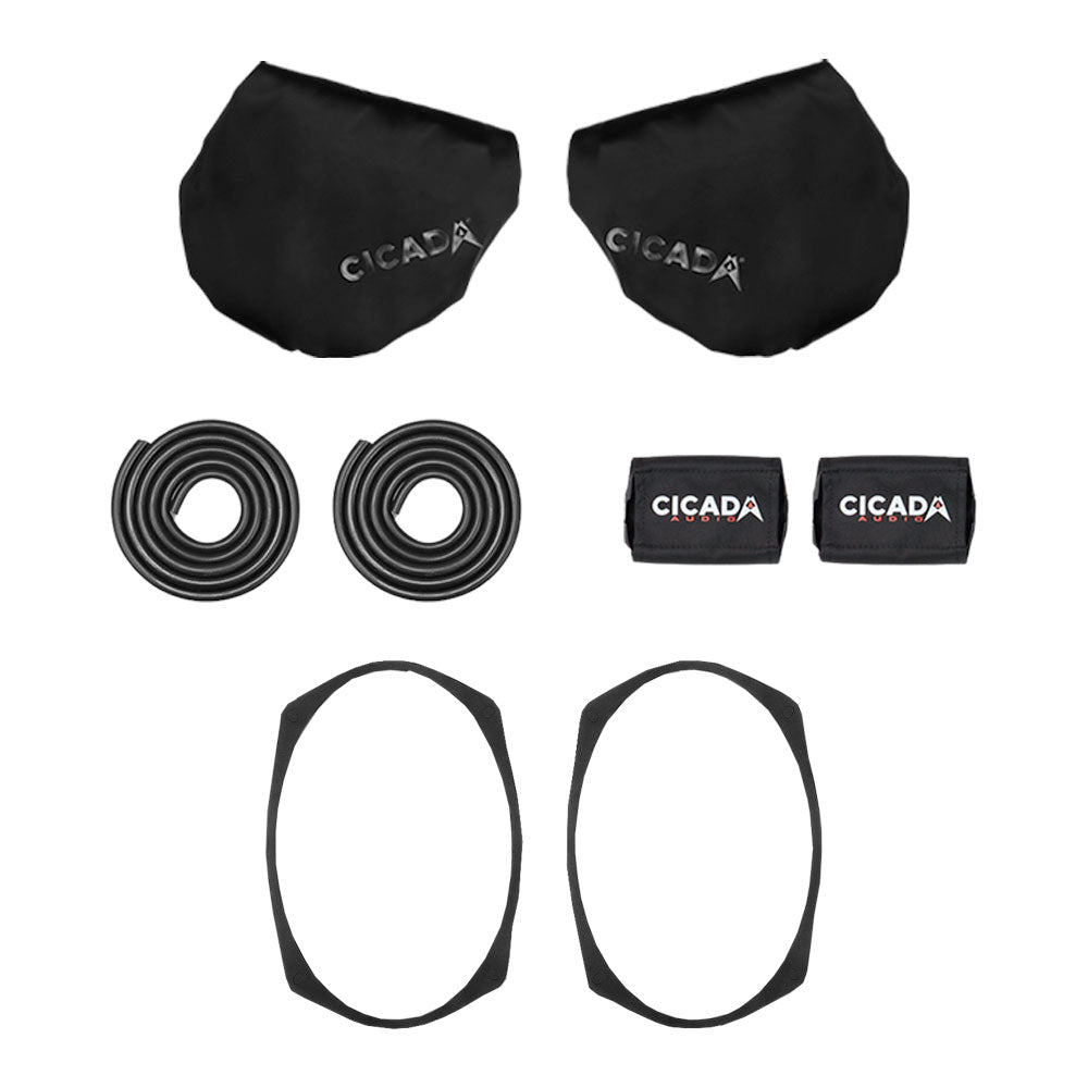 Cicada Audio 24CHDLID Saddlebag Lid Cut-In Mounting Kit for 2024