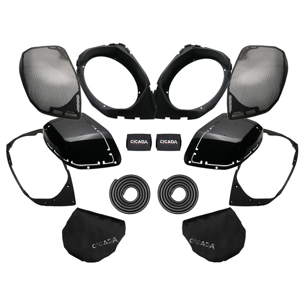 Cicada Audio 24CHDLID Saddlebag Lid Cut-In Mounting Kit for 2024-Up Harley Davidson® Touring Motorcycles