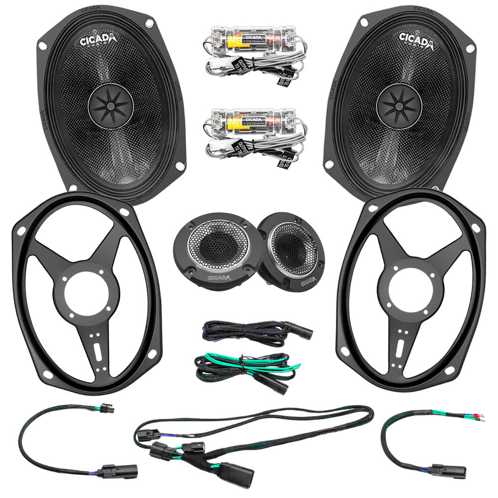 Cicada Audio 24CXK69.4 Mid-Bass Component 6x9