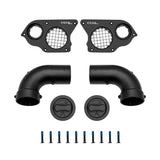 Hertz A2B Stage 4 Ultimate Plug & Play Amp And Speaker Package with Subwoofer Kit For 2024-Up Harley Davidson® Base Model Road Glide Motorcycles with Saddlebag Lids
