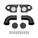 Cicada Audio 24HDPORT3 3" Right Angles Port with Pass-Through Plugs for 2024-Up Harley Davidson® Motorcycles