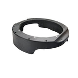 Cicada Audio Saddlebag Cutting Template and 8" or 10" Mid-Bass Mounting Ring and Grille Kits for 2024-Up Harley Davidson® Base Model Motorcycles