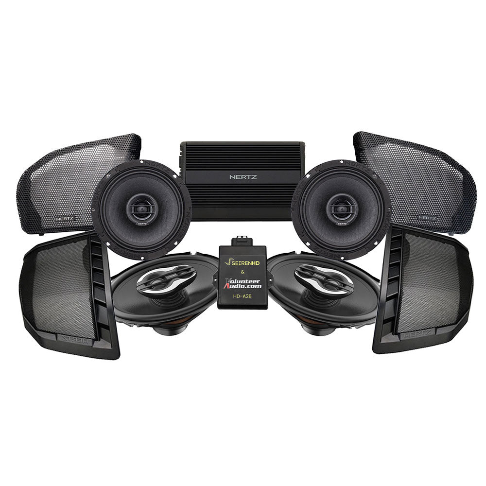 Hertz Premium A2B Stage 4 Plug & Play Amp And Speaker Package For