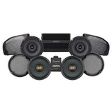 Hertz Premium A2B Stage 4 Plug & Play Amp And Speaker Package For 2024-Up Harley Davidson® Base Model Road Glide Motorcycles with Tour Paks