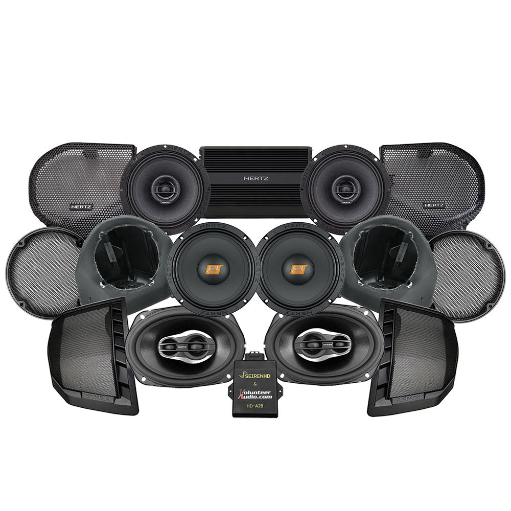 Hertz Premium A2B Stage 6 Plug & Play Amp And Speaker Package For