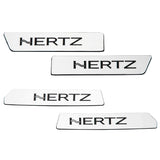 HogBadge Hertz Logo Kit for 23.5-2024 Street Glide CVO Front & Rear Speaker Grilles