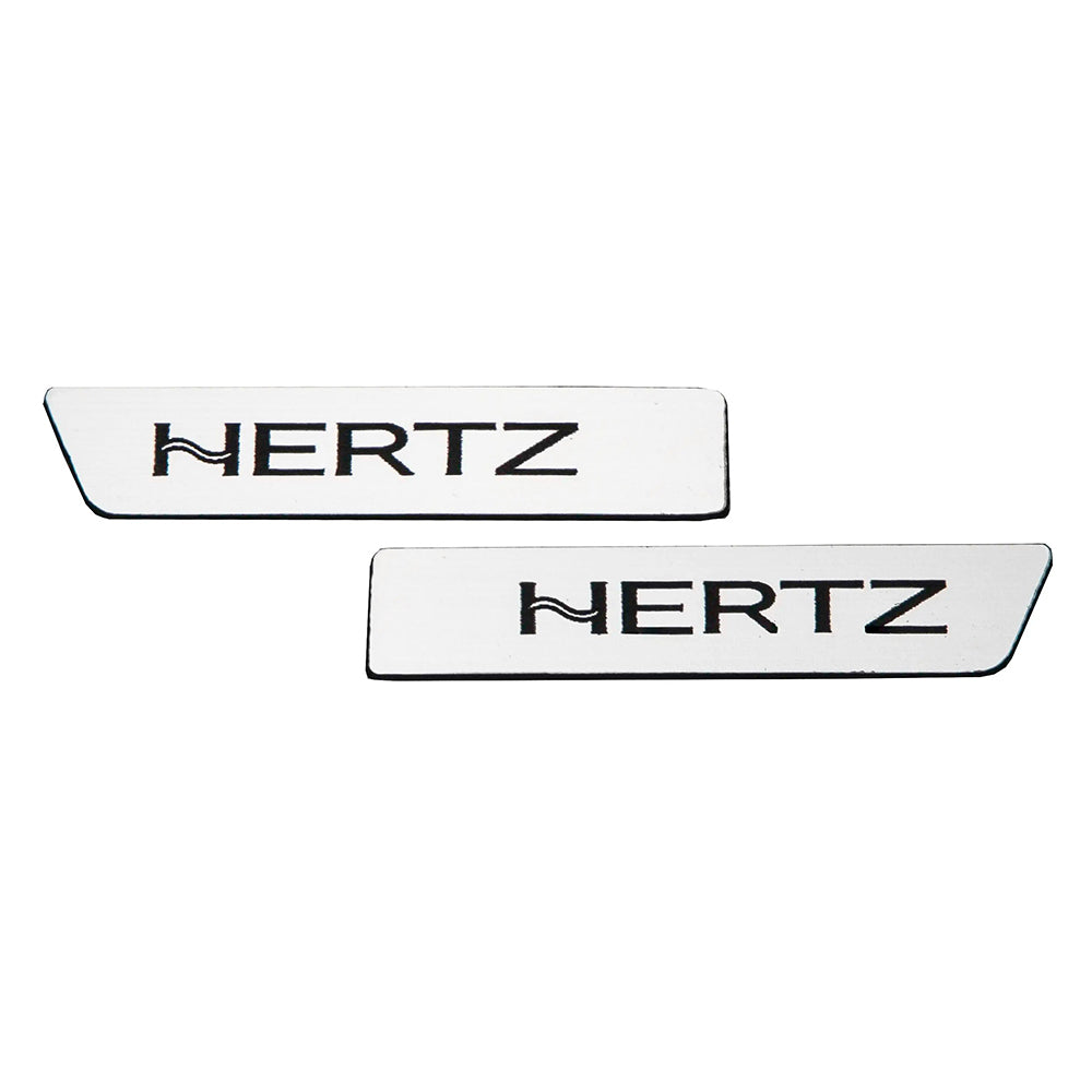 HogBadge Hertz Logos for 2023.5-2024 Street Glide CVO Front Speaker Grilles Only