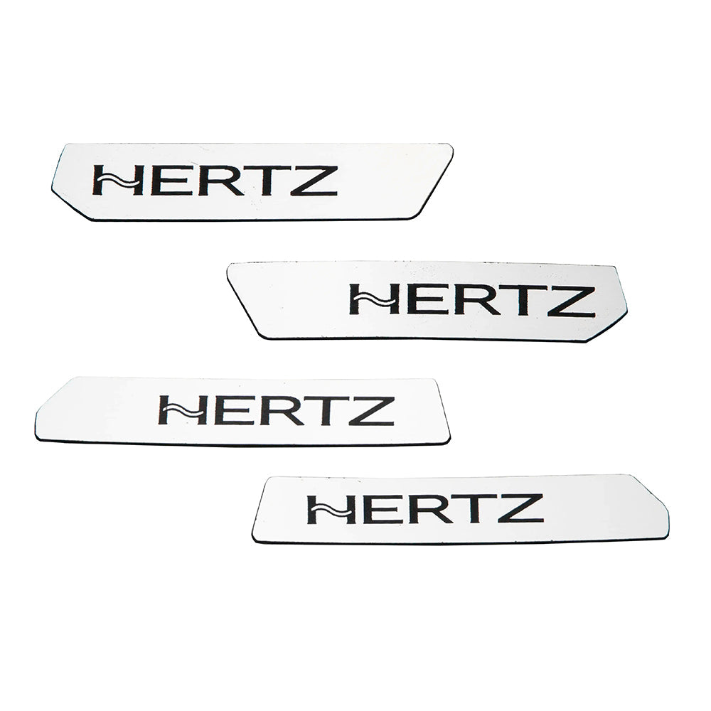 HogBadge Hertz Logo Kit for 2023.5-2024 Road Glide CVO Front & Rear Speaker Grilles