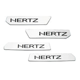 HogBadge Hertz Logo Kit for 2023.5-2024 Road Glide CVO Front & Rear Speaker Grilles