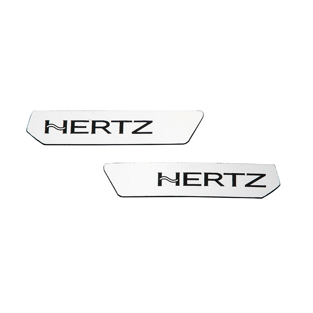 HogBadge Hertz Logos for 2023.5-Up CVO Road Glide Front Speaker Grilles Only