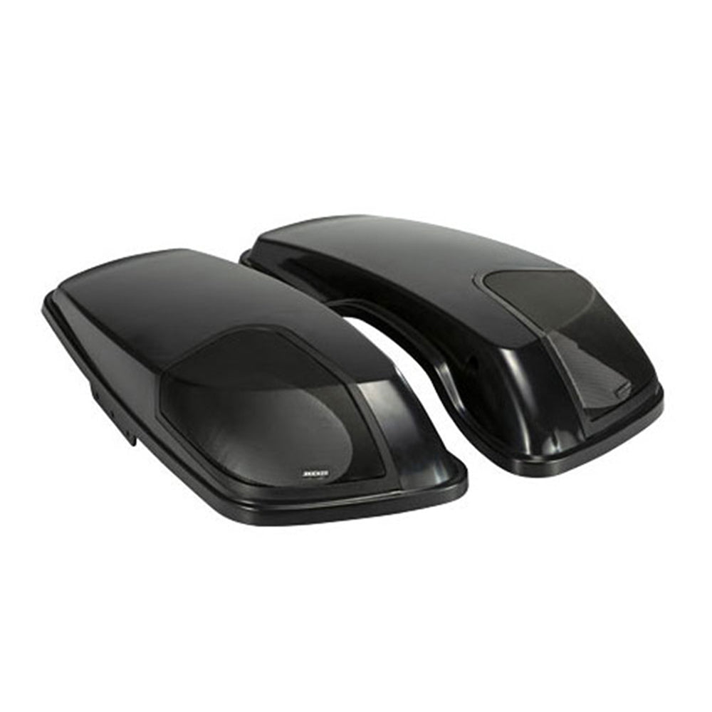 Kicker 46HDBLVB Vivid-Black Bag Lids For 2014-2023 Harley Davidson® Motorcycles
