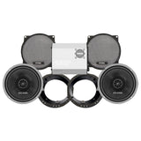 Cicada Audio CXX Stage 2 Plug & Play Amp And Speaker Package For 1996-2013 Harley Davidson® Street Glide, Electra Glide, And Ultra for Existing Soundstream Reserve, Aquatic-AV, and Boss Radios