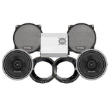 Cicada Audio CXX Stage 2 Plug & Play Amp And Speaker Package For 1996-2013 Harley Davidson® Street Glide, Electra Glide, And Ultra for Existing Soundstream Reserve, Aquatic-AV, and Boss Radios