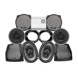 Cicada Audio CXX Stage 4 Plug & Play Amp And Speaker Package For 1998-2013 Harley Davidson® CVO Street Glide And Ultra for Existing Soundstream Reserve, Aquatic-AV, and Boss Radios