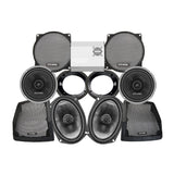 Cicada Audio CXX Stage 4 Plug & Play Amp And Speaker Package For 1998-2013 Harley Davidson® Street Glide, Electra Glide, And Ultra for Existing Soundstream Reserve, Aquatic-AV, and Boss Radios