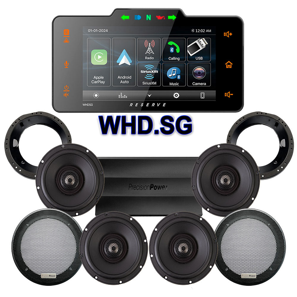 Precision Power Stage 4 Plug & Play Amp And Speaker Package With