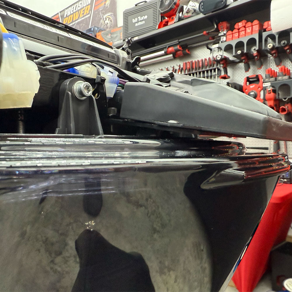 Extreme Audio HD-A2B Amplifier Replacement Interface Mounting Bracket for 2023.5-Up Harley Davidson® CVO and Base Road Glide Motorcycles