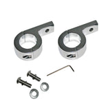 Custom Dynamics Shark Demon LED Fog Lights with 1.25" P-Clamp Mounts for 2023-2025 Harley Davidson® Motorcycles