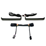 Custom Dynamics CD-LPDC-23-S / 2040-3439 Low Profile LED Saddlebag Lights with Smoke Lenses for 2023.5-2025 Harley Davidson® Base Models and CVO Motorcycles ( 20403439)
