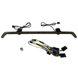 Custom Dynamics LED Center Fairing Vent Trim with Turn Signals with Wiring for 2023.5 -Up Harley-Davidson® Road Glide Motorcycles