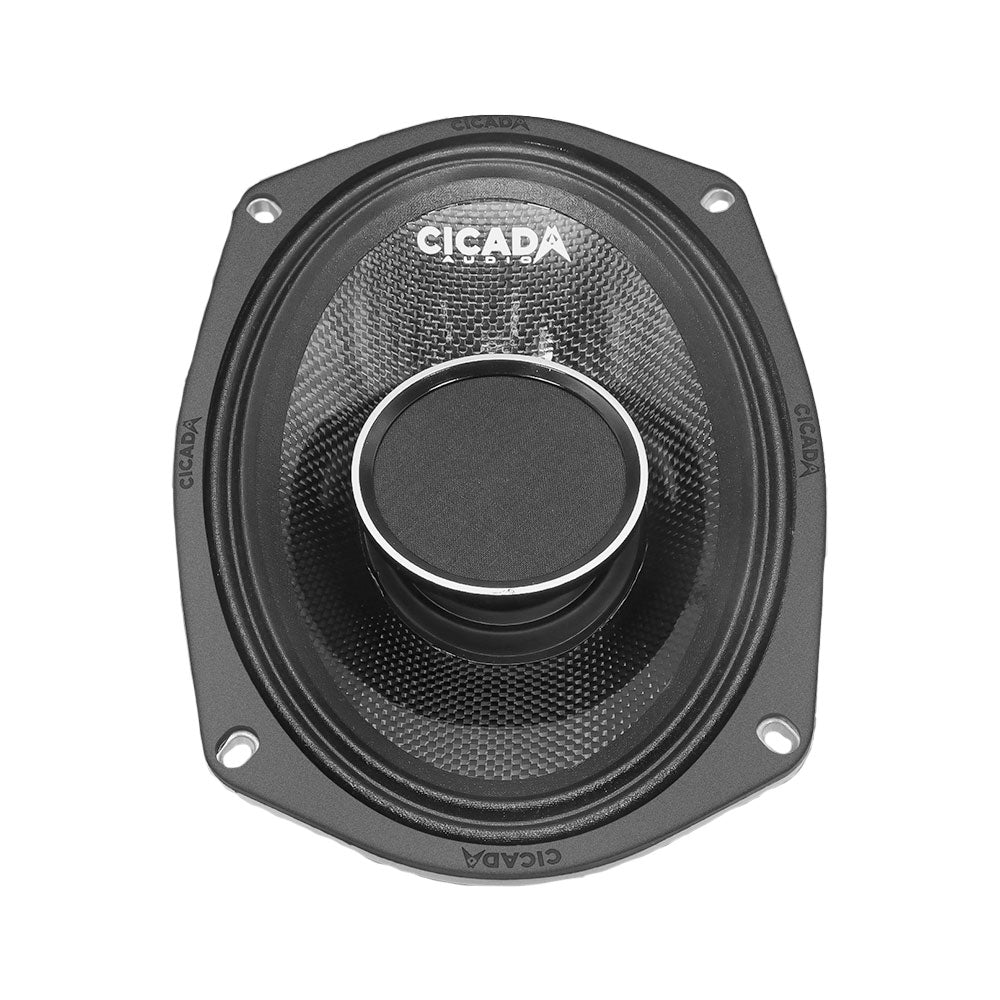 Cicada Audio CHX69.2 6x9" 2-Ohm Pro Coax Horn Speakers for Rear Locations on Harley Davidson® Motorcycles ( CHX692 )