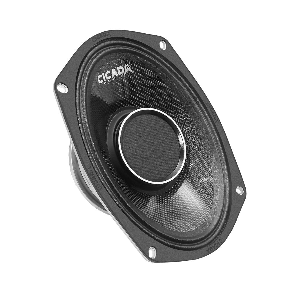 Cicada Audio CHX69.2 6x9" 2-Ohm Pro Coax Horn Speakers for Rear Locations on Harley Davidson® Motorcycles ( CHX692 )