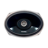 Cicada Audio CX69.4 6x9" 4-Ohm Coaxial Speakers for Rear Locations on Harley Davidson® Motorcycles