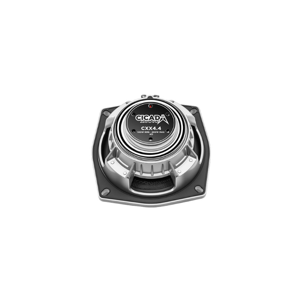 Cicada Audio CXX4.4 4" Pro Coaxial 4-Ohm Speakers for Honda® Gold Wing Motorcycles ( CXX44 )
