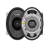 Cicada Audio CXX57.4 5x7" 4-Ohm Pro Coaxial Speakers for Rear Locations on Harley Davidson® Motorcycles