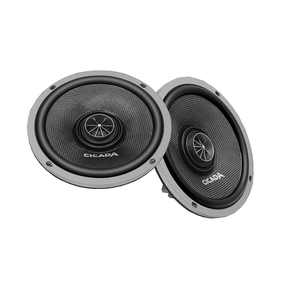 Cicada Audio CXX65.4 6.5" 4-Ohm Pro Coaxial Speakers for Upper Fairing, Lower Fairing, or Tour Paks on Harley Davidson® Motorcycles