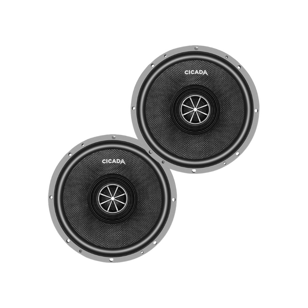 Cicada Audio CXX8.4 8" Pro Coaxial 4-Ohm Speakers for Harley Davidson® Motorcycles ( CXX84 )