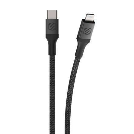 Scosche Ci4B1SG-SP 1′ Automotive Grade Data Transferring & Charging Cable Works With Apple CarPlay