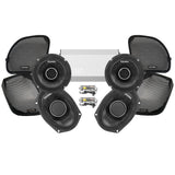 Cicada Audio CHX Stage 4 Plug & Play Amp and Speaker Package For 2015-2023 Harley Davidson® Road Glide with Factory or Existing SoundStream Reserve Radios