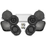 Cicada Audio CHX Stage 4 Plug & Play Amp and Speaker Package For 2014-2023 Harley Davidson® Street Glide, Electra Glide, and Ultra with Factory or Existing SoundStream Reserve Radios